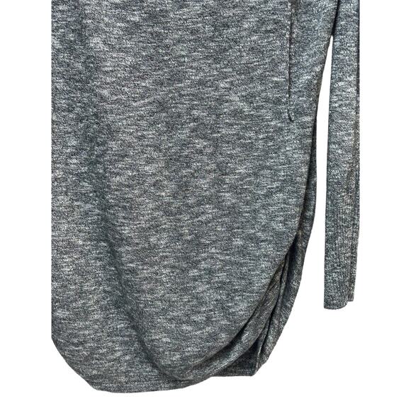 Maurice's Cowl Neck Size X Large Slim Fit Sweater Gray mingled color - Picture 6 of 9